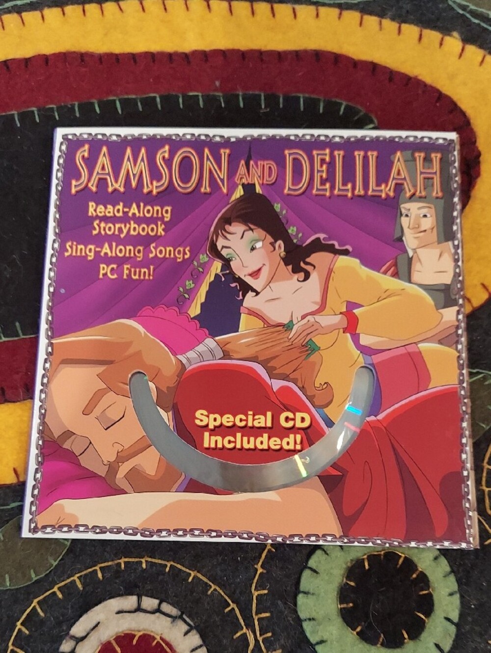 ❤️ Children's Read-Along Bible Story Book & CD Set Of 8 - Picture 6 of 13